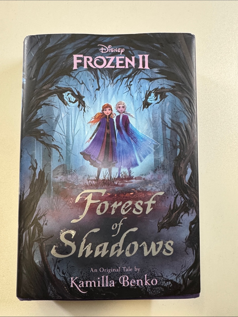 Disney Frozen II Forest of Shadows Hardcover - Blue, Purple & Pink Accents